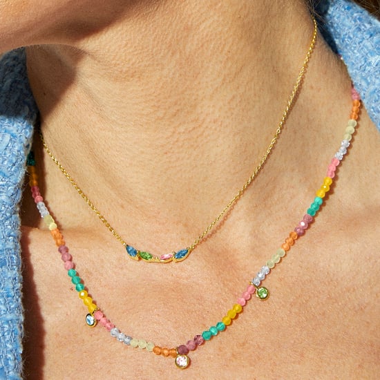 Collar Luxenter de Plata de Ley 925 con Circonita Multicolor acabado en oro amarillo de 18K - Ruane - Image 3