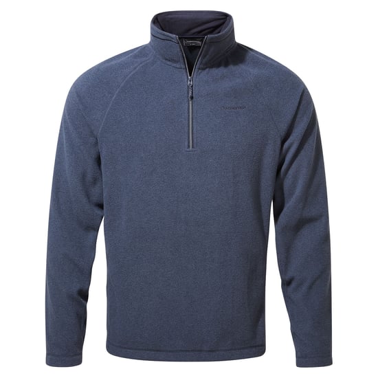 Craghoppers Mens Corey VI Half Zip Fleece Top (Navy Marl) - Image 2