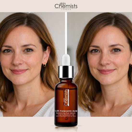 skinChemists Sérum contorno de ojos antiedad equilibrante con ácido tranexámico al 1,5%, 15 ml. - Image 3