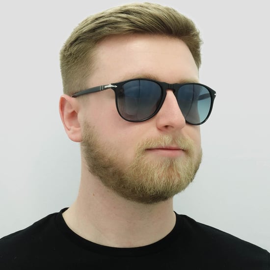 Gafas de sol PERSOL 9649 95/Q8 Negro Azul Gradiente - Image 5