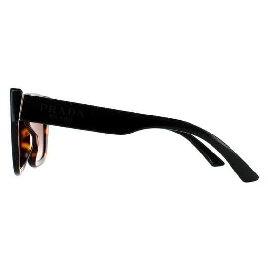 Gafas de sol Prada Rectangulares Mujeres Havana Marrón Degradado - Image 3