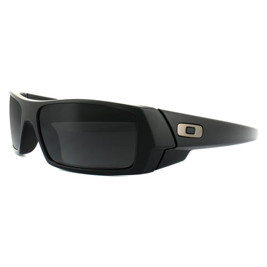 Gafas de sol Oakley Wrap para hombre en negro mate con polarizado Black Iridium - Image 2