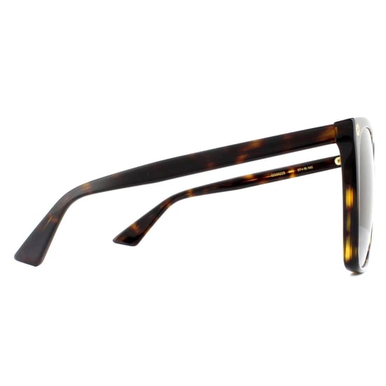 Gafas de sol Gucci Cat Eye Ladies Havana Gray Gracient - Image 4