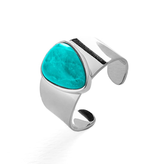Anillo Luxenter sheak agata azul - Image 1