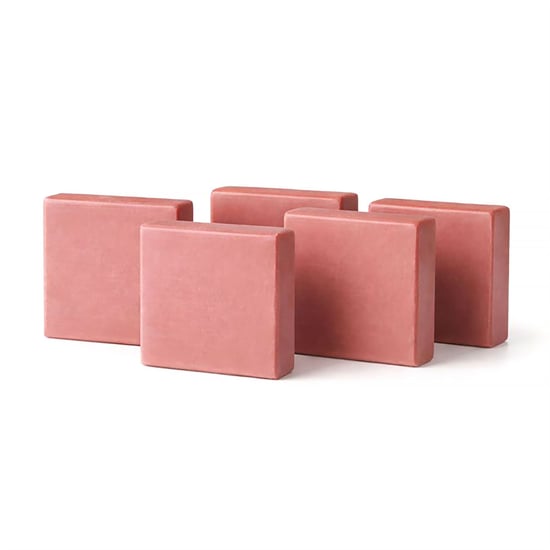 Dr. Botanicals Barra limpiadora facial antiedad La Rose Francaise (paquete de 5) 100 g x 5 - Image 4