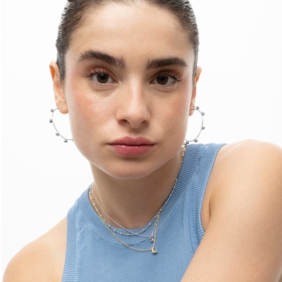 Collar Luxenter  de Plata de Ley 925 con Circonita Multicolor acabado en oro amarillo de 18K - Alphabet - Image 2
