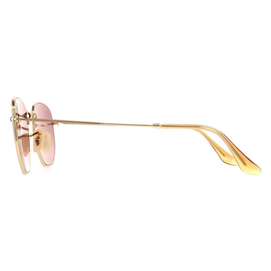 Ray-Ban Square unisex oro pulido gradiente marrón hexagonal rb3548n - Image 3