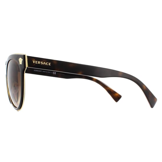 Gafas de Sol Versace VE2198 125213 Gradiente Marrón Habana Oscuro - Image 3