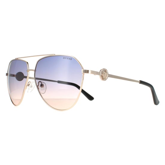 Guess Pilots Ladies Gold Blau Gradient GF6140 - Image 2