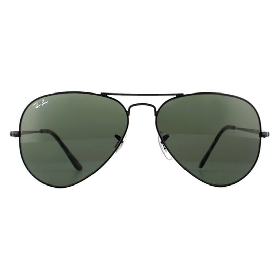 Ray-Ban Gafas de Sol Aviator Metal II RB3689 914831 Negro Verde - Image 1