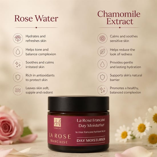 Dr. Botanicals Crema hidratante de día antiedad La Rose Francaise 50 ml - Image 3