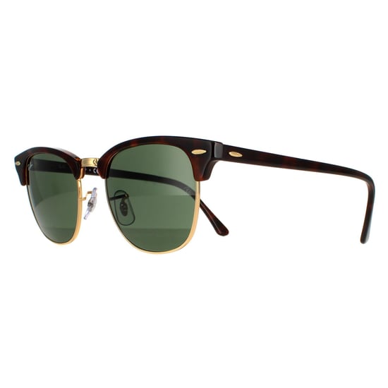 Gafas de sol Ray-ban redondas unisex verde havana - Image 2