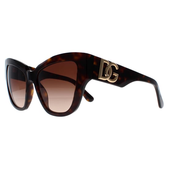 Gafas de sol Dolce & Gabbana DG4404 502/13 havana marrón degradado - Image 2