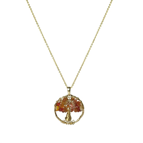 Collar Luxenter Budleia acabado en Oro Amarillo de 18 Kts - Image 1