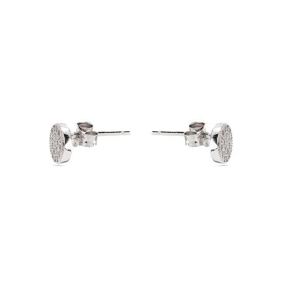 Pendientes Luxenter, zasa de plata de ley 925 y circonita brillante acabado baño rodio - Image 3