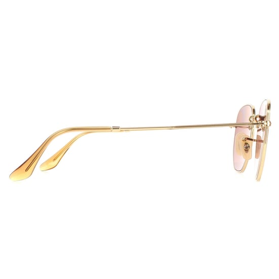 Ray-Ban Square unisex oro pulido gradiente marrón hexagonal rb3548n - Image 4