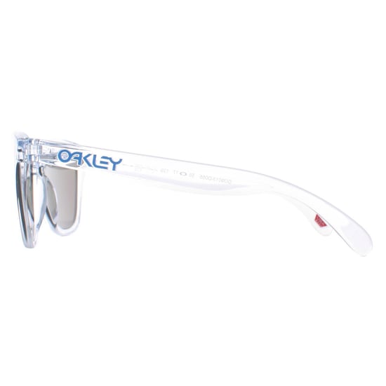 Gafas de sol Oakley rectangle unisex crystal clear prizm sapphire frogmouths - Image 3