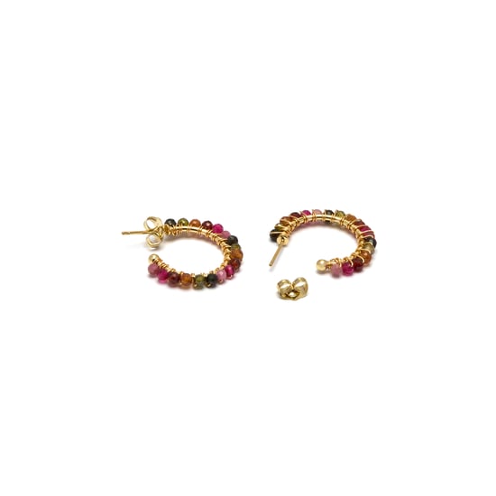 Pendientes Luxenter, Aiel acabado en Oro amarillo de 18 Kts. - Image 6