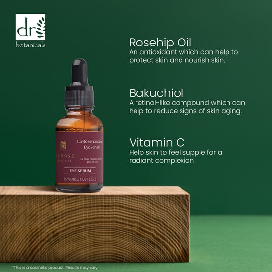 Dr. Botanicals Kit dúo antiedad La Rose Francaise de crema hidratante y sérum para el contorno de ojos - Image 2