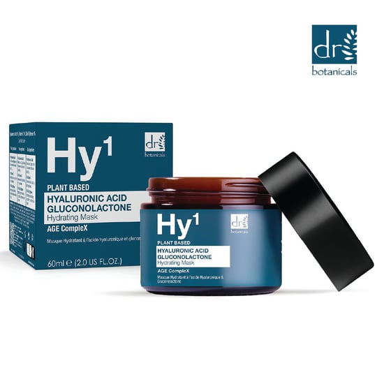Dr. Botanicals Mascarilla de ácido hialurónico al 1% y gluconolactona, 60 ml. - Image 1