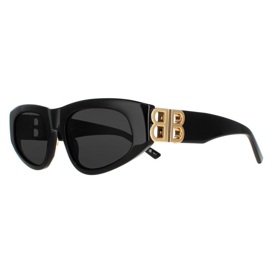 Balenciaga oval señoras negro gris bb0095s - Image 3