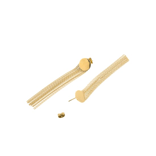 Pendientes Luxenter acabados en rodio - Dencel - Image 4