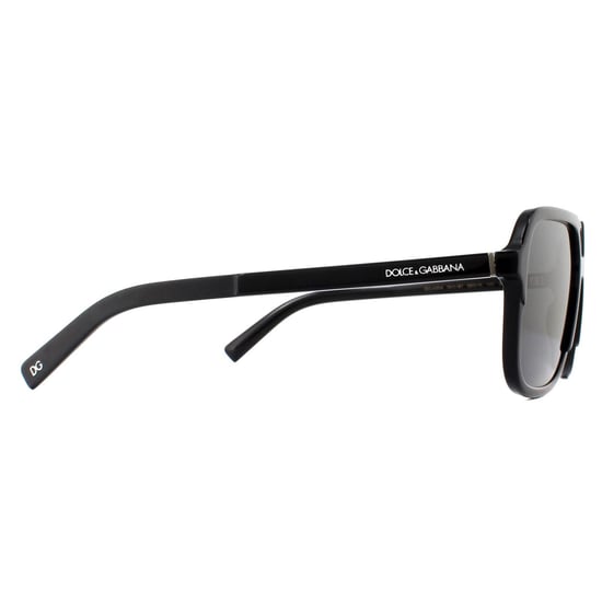 Gafas de sol Dolce & Gabbana DG4354 501/87 Negro Gris Degradado - Image 4