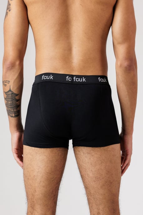 5 Pack Fcuk Cotton Stretch Boxers - Image 3