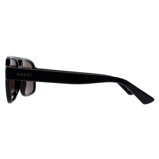 Gafas de sol polarizadas Gucci GG1342S 002 negro marrón - Image 3