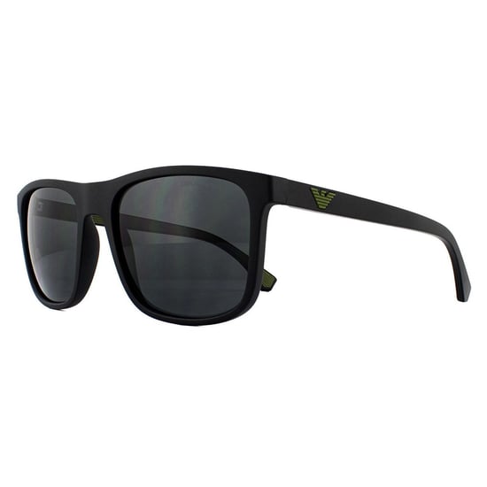 Emporio Armani Gafas de Sol EA4129 504287 Negro Mate Gris Gradiente - Image 2