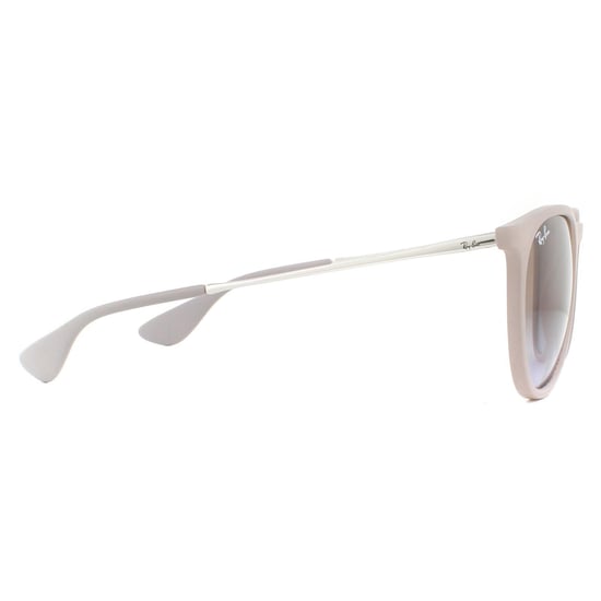 Ray-Ban Gafas de sol Erika 4171 600068 Goma oscura Arena Marrón degradado - Image 4