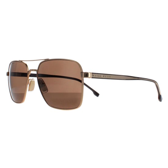 Hugo Boss Aviator Hombre Oro Rosa Marrón 1045/s/it - Image 2