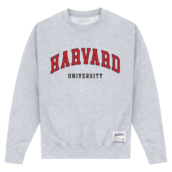 Harvard University Script Heather Grey Sweatshirt - Image 1