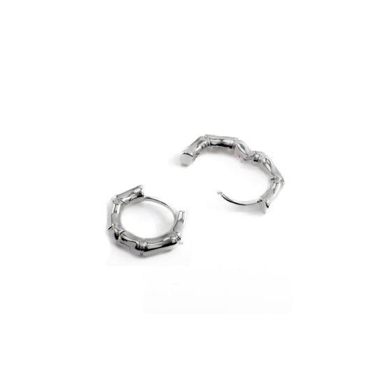 Pendientes Luxenter Layen con Circonita Brillante acabado en rodio - Image 5