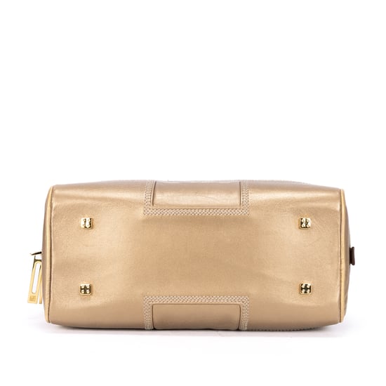 Loewe Amazona 28 Tote Bag en oro Cuero de ternero - Image 6