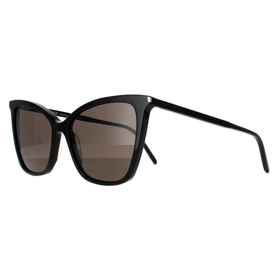 Gafas de sol negras y grises de mujer Ojos de Gato Saint Laurent - Image 2