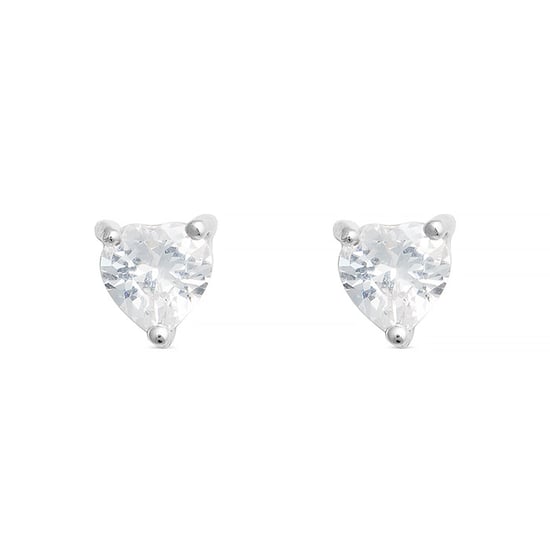 Pendientes Luxenter, eqoyi de plata de ley 925 y circonita brillante acabado baño rodio - Image 1