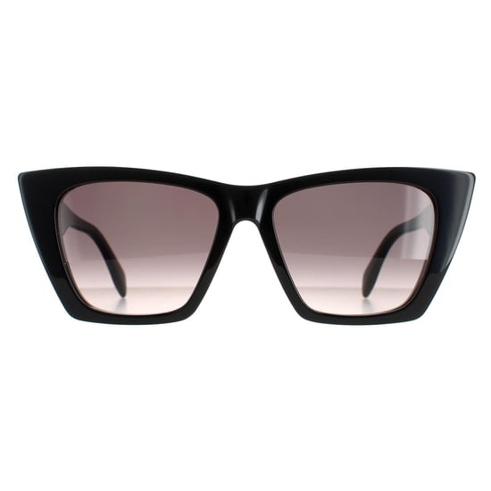 Alexander McQueen Cat Eye Señoras Negro Gris AM0299S - Image 1