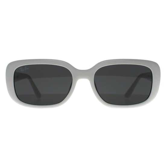 Ray-Ban Rectángulo Mujer Negro Pulido Gris Oscuro RB4421D Bio Based - Image 1