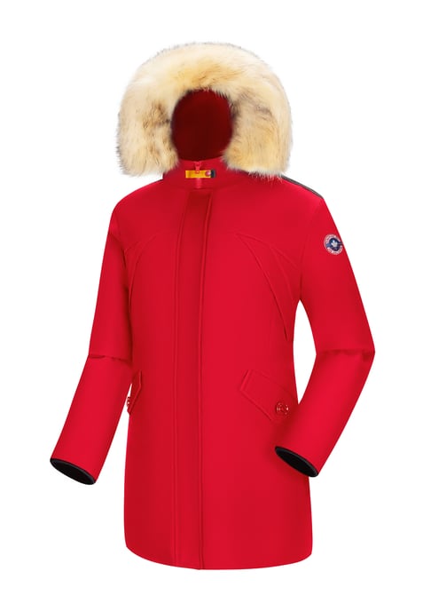 Subprime Chaqueta invierno Parka Chloe Rojo - Image 2