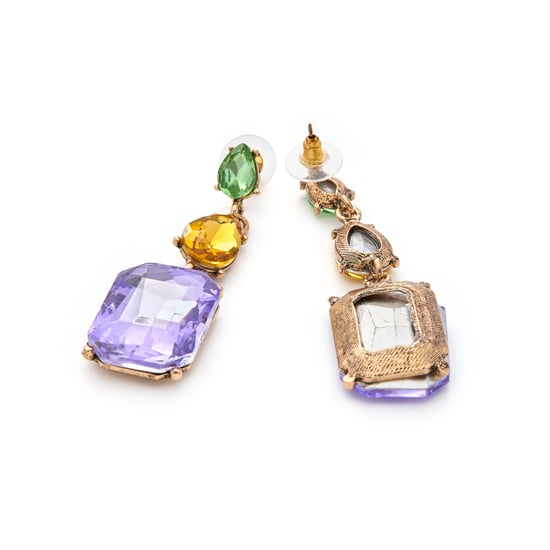 Pendientes Luxenter Phiaqua acabados en oro amarillo 18k - Image 6