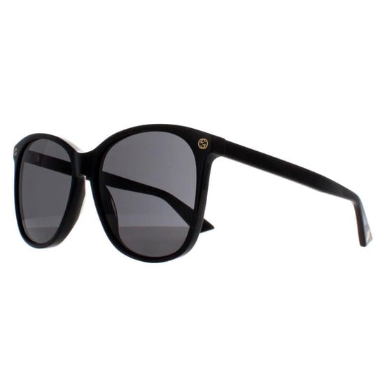 Gafas de sol redondas para mujer negras y grises de Gucci - Image 2