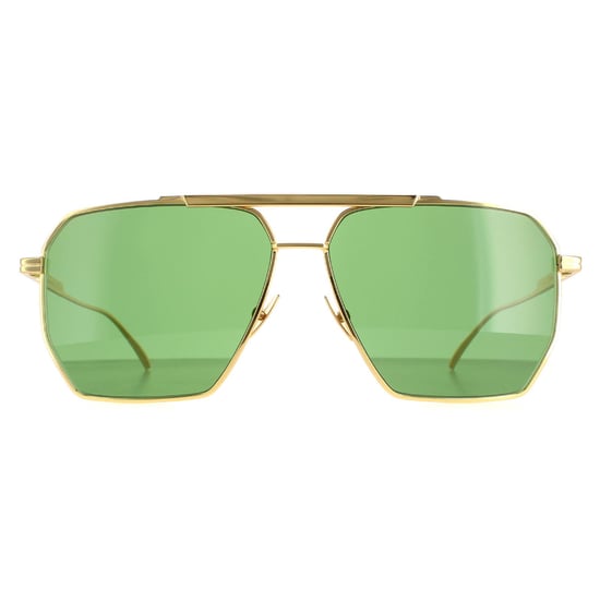 Bottega Veneta Cuadrado Damas Oro Verde BV1012S - Image 1