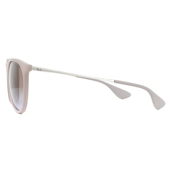 Ray-Ban Gafas de sol Erika 4171 600068 Goma oscura Arena Marrón degradado - Image 3