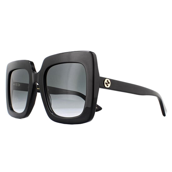 Gafas de sol Gucci GG0328S 001 Negro Gris Degradado - Image 2