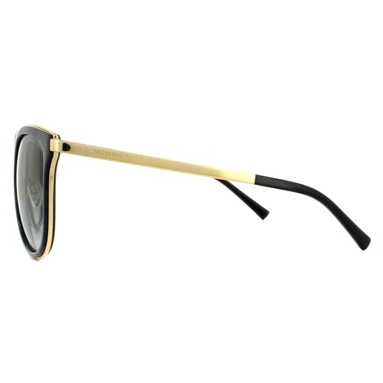 Gafas de sol Michael Kors Cat Eye Ladies Black Gold Gray Gracient - Image 3
