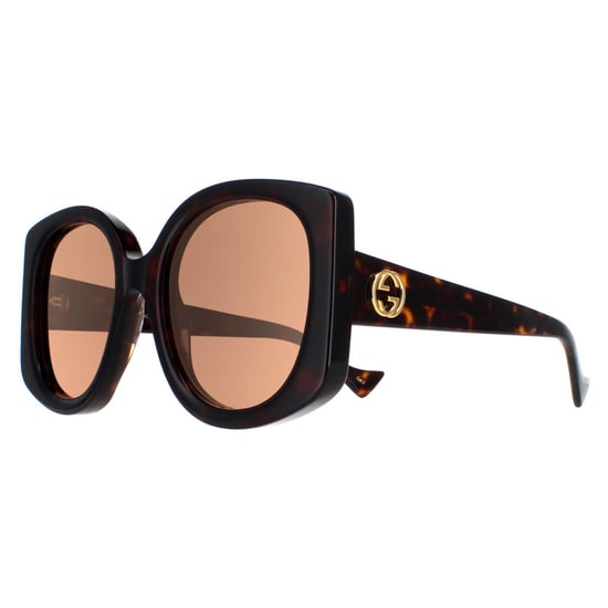Gafas de sol Gucci GG1257S 002 marrón habana oscuro - Image 2