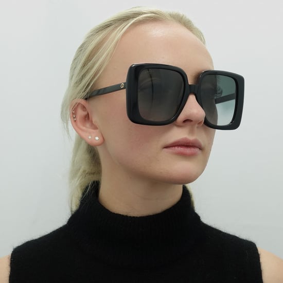 Gucci Cuadrados Mujeres Negro Gris GG1314S - Image 6