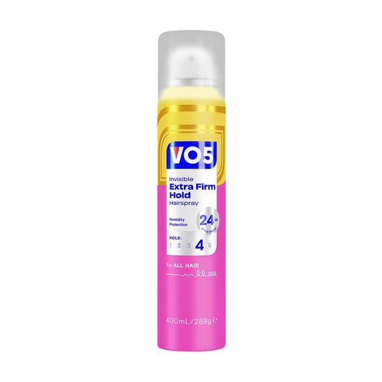VO5 Invisible Firm Hold Hair Spray with 24 Hours Humidity Protection 400ml, 6pk - Image 2