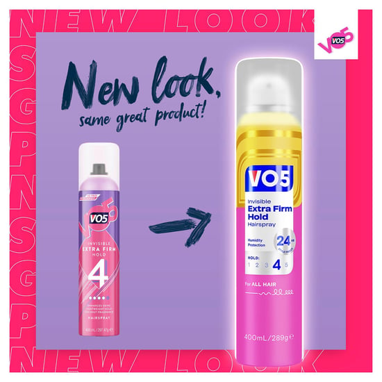 VO5 Invisible Firm Hold Hair Spray with 24 Hours Humidity Protection 400ml, 6pk - Image 5